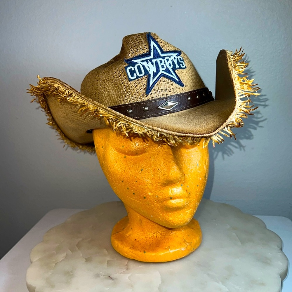 Nicol Hats Dallas Cowboy Unisex Hat Sombrero Vaquero de Dallas Cowboys Sz M